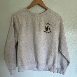 love one another sweatshirt